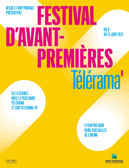 Festival d'Avant-premières Télérama, du 9 au 15 juin