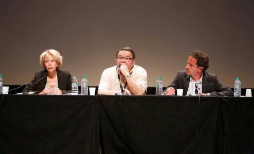 Frédérique Bredin et Xavier Lardoux  © Cnc/Éric Bonté